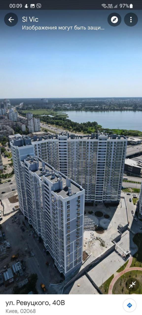 Квартира Метро Харківська, Позняки Жк Лебединий كييف المظهر الخارجي الصورة